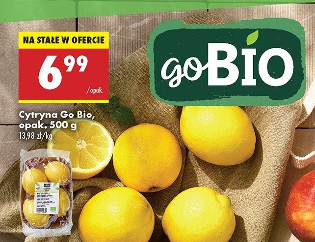 Cytryny bio Gobio promocja