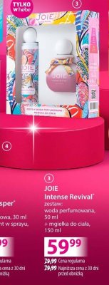 Zestaw kosmetyczny JOIE Intense Revival woda perfumowana 50 ml + mgiełka do ciała 150 ml promocja w Hebe