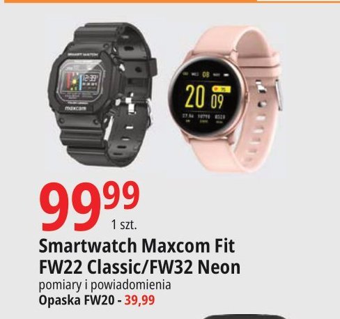 Smartwatch fit fw22 classic Maxcom promocja