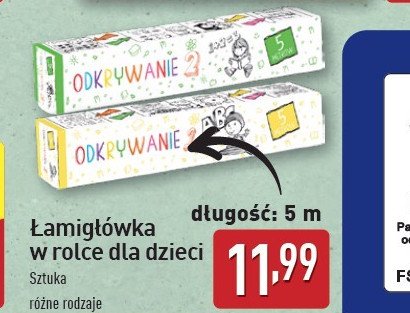 Łamigłówka w rolce promocja w Aldi