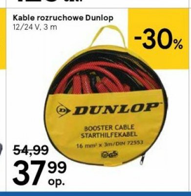 Kable rozrchowe Dunlop promocja