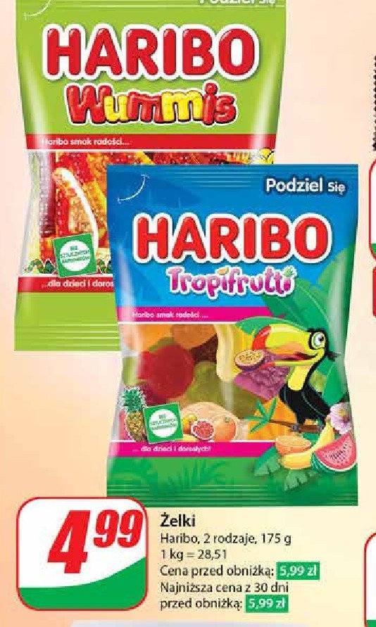 Żelki Haribo wummis promocja