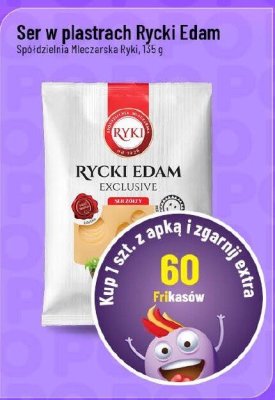 Ser w plastrach Rycki Edam promocja w POLOmarket