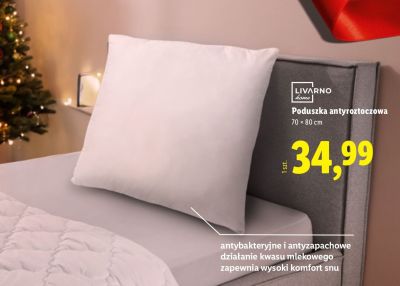 Poduszka antyroztoczowa 70x80 cm LIVARNO home promocja