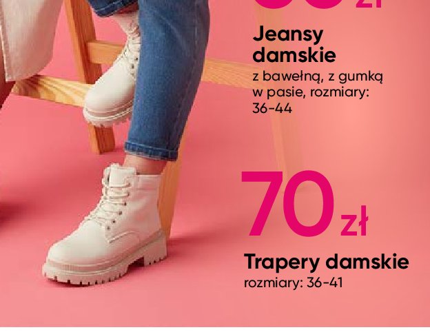 Trapery damskie 36-41 promocja