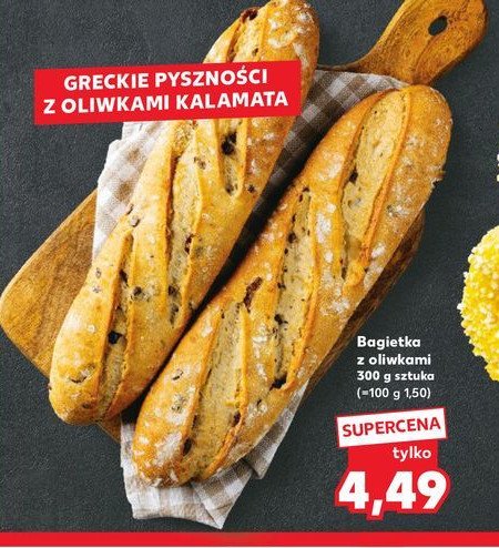 Bagietka z oliwką promocja