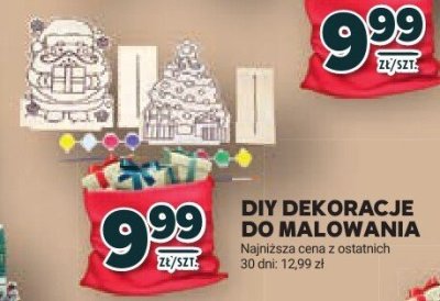 DIY dekoracje do malowania promocja w Stokrotka