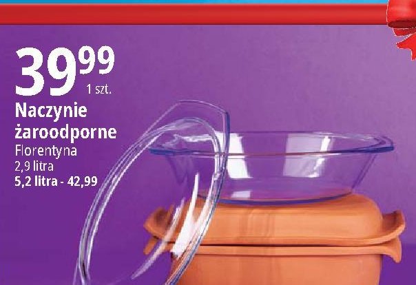 Naczynie żaroodporne 2.9 l Florentyna promocja