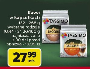 Kawa espresso macchiato Tassimo jacobs promocja w Carrefour