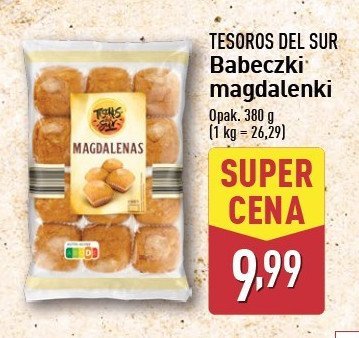 Babeczki magdalenki TESOROS DEL SUR promocja
