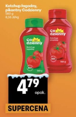 Ketchup łagodny, pikantny Codzienny promocja w Delikatesy Centrum