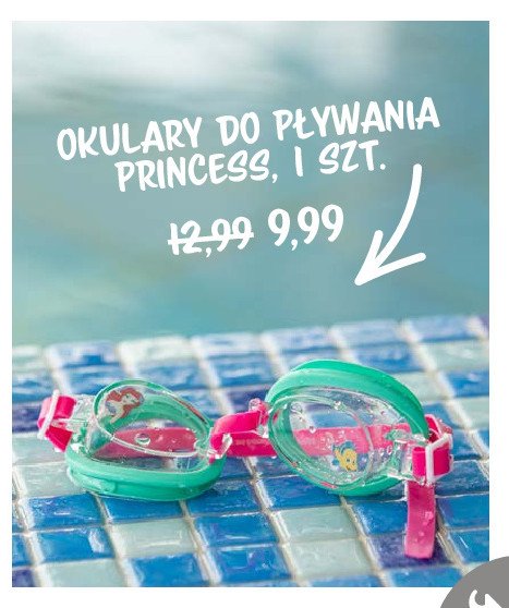 Okulary do pływania princess promocja