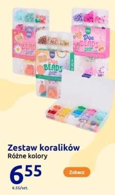 Zestaw koralików, różne kolory promocja w Action