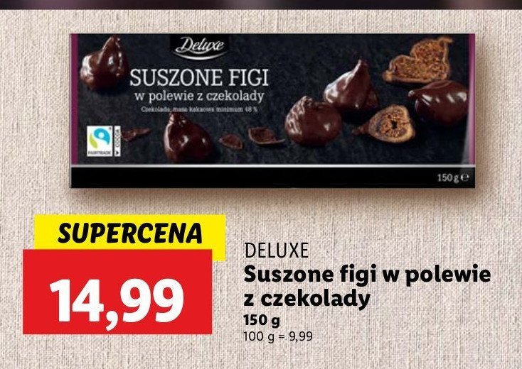 Figi w czekoladzie Deluxe promocja