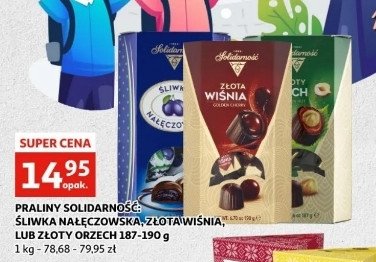 Bombonierka Solidarność śliwka nałęczowska promocja