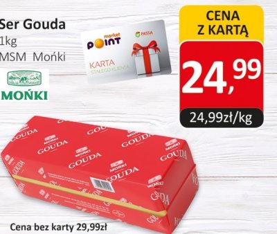 Ser Gouda MSM Mońki promocja w Market Point