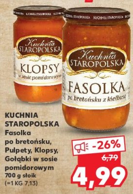Pulpety Kuchnia staropolska promocja