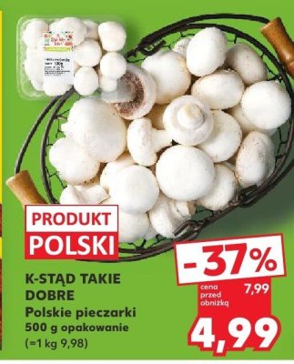 Pieczarki Polskie promocja w Kaufland
