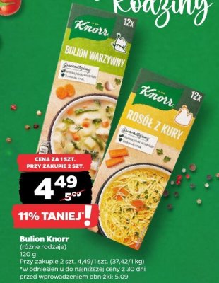 Bulion, różne rodzaje promocja w Netto