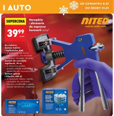 Zestaw do usuwania wgnieceń karoserii auta  promocja w Biedronka