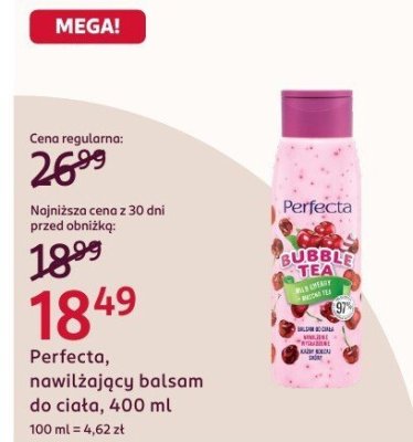 Nawilżający balsam Perfecta do ciała, 400 ml promocja w Rossmann