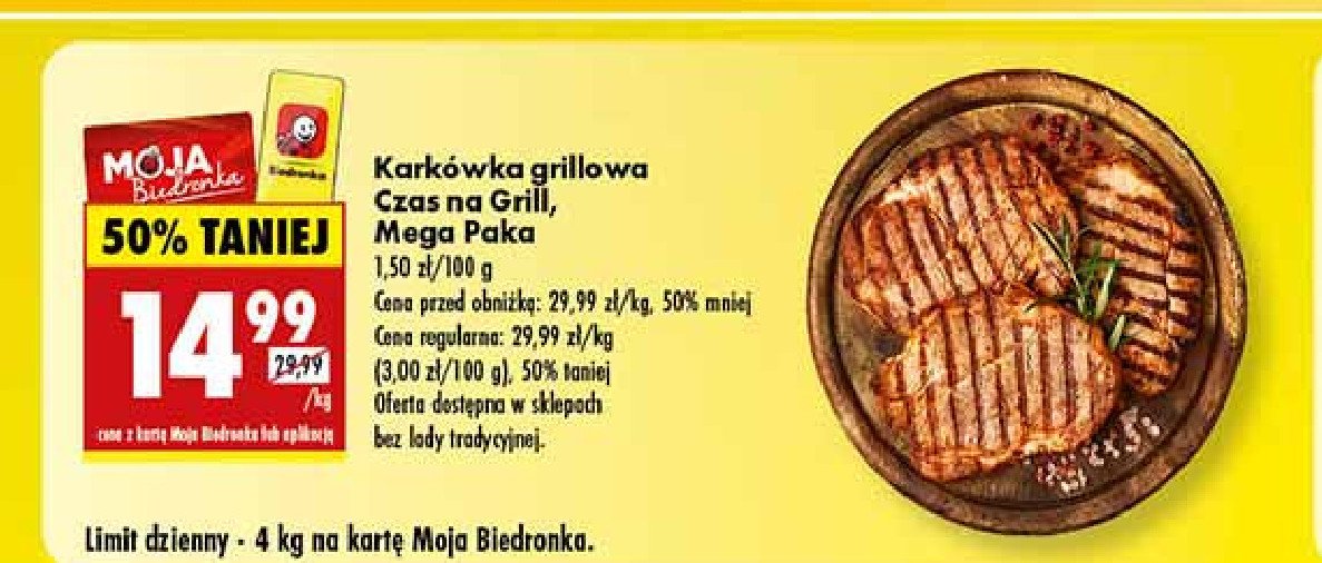 Kark贸wka grillowa plastry Czas na grill promocja