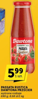 Passata Rustica Dawtona przecier promocja w Groszek