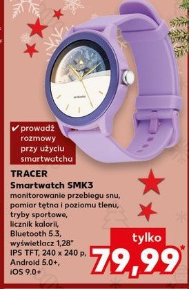 Smartwatch smk3 #slay Tracer promocja w Kaufland