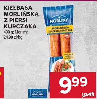 Morliny kie艂basa morli艅ska z piersi kurczaka promocja