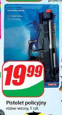 Pistolet policyjny promocja