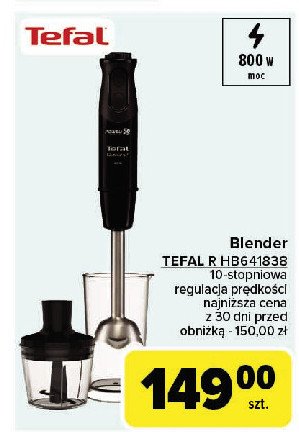 Blender hb641838 Tefal promocja