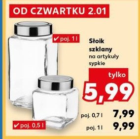 Słoik szklany 1 l promocja