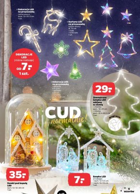 Domki pod kopułą LED promocja w Netto