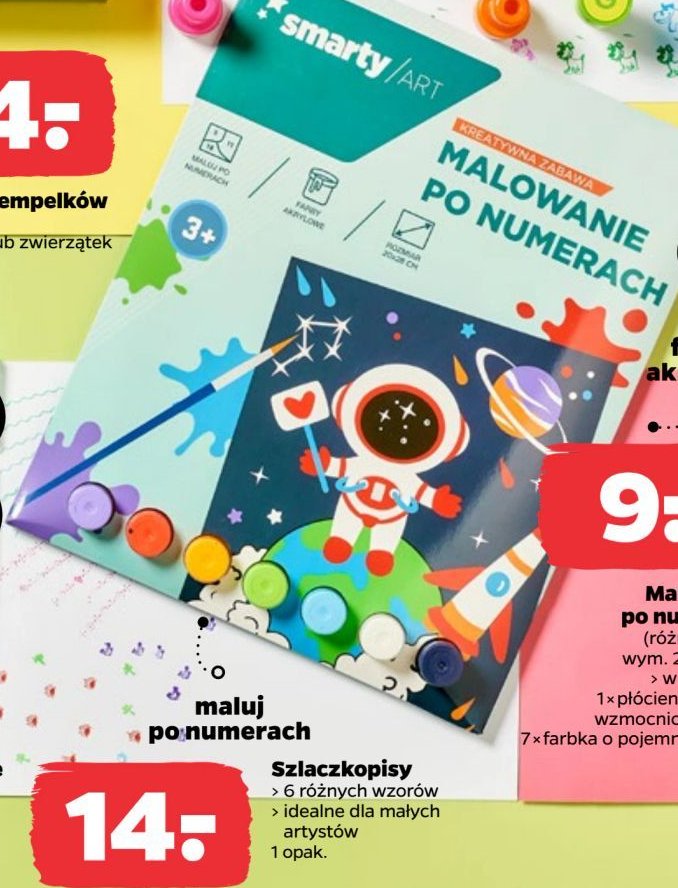 Szlaczkopisy Smarty art promocja w Netto