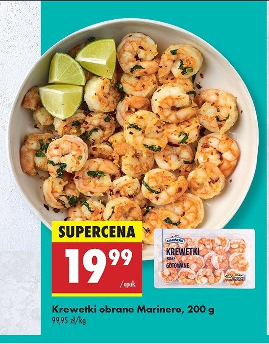 Krewetki ca艂e gotowane Marinero promocja