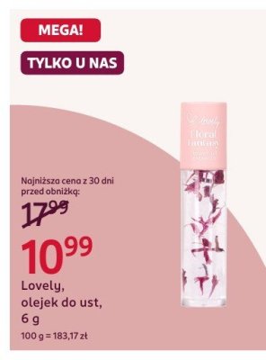 Olejek do ust, 6 g promocja w Rossmann