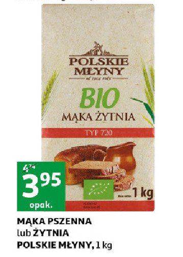 Mąka pszenna bio typ 1050 Polskie młyny promocja