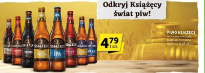 Piwo Książęce ciemne łagodne promocja w ABC