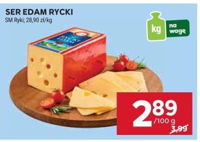 Ser Edam Rycki SM Ryki promocja w Stokrotka