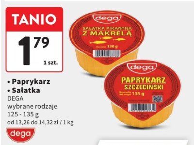 Paprykarz szczecinski DEGA promocja w Intermarche