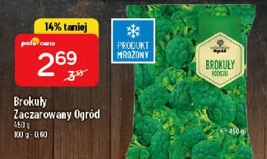 Brokuły mrożone