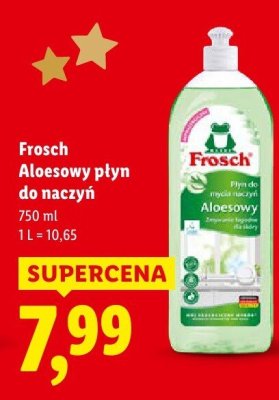 Aloesowy płyn do naczyń promocja w Lidl