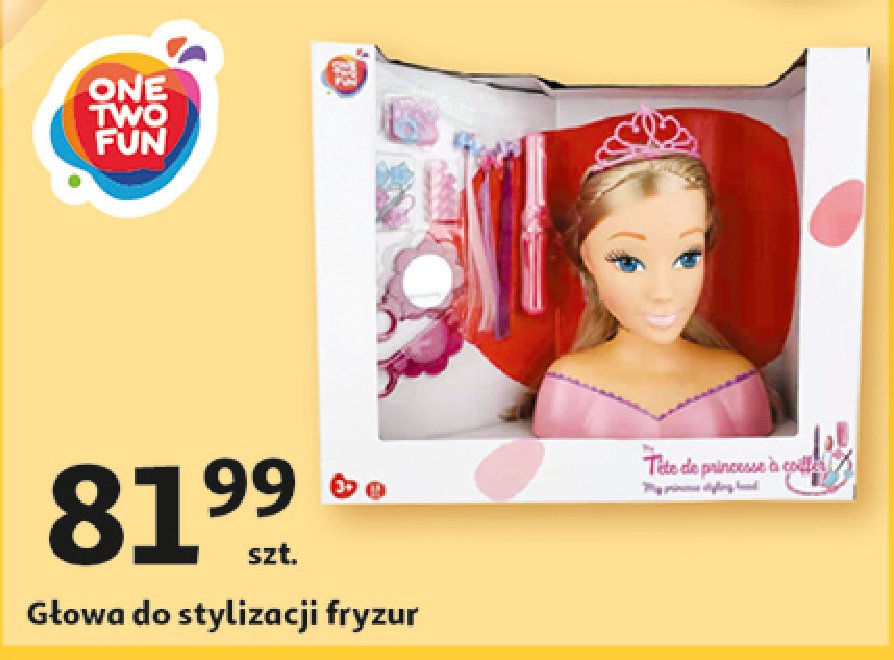 Głowa do czesania One two fun promocja