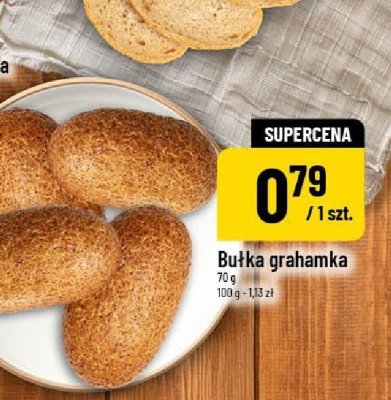 Bułka grahamka promocja w POLOmarket