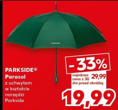 Parasol z uchwytem w kształcie narzędzi  promocja w Kaufland