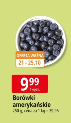 Bor贸wki ameryka艅skie Ryneczek lidla promocja w Leclerc
