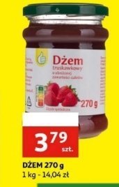 Dżem truskawkowy Podniesiony kciuk promocja