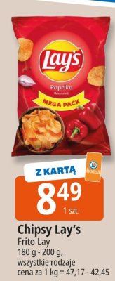 Chipsy Lay's Frito Lay promocja w Leclerc
