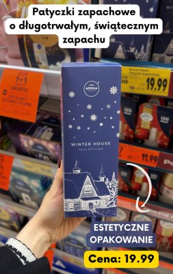 Patyczki zapachowe Winter House  promocja w Kaufland