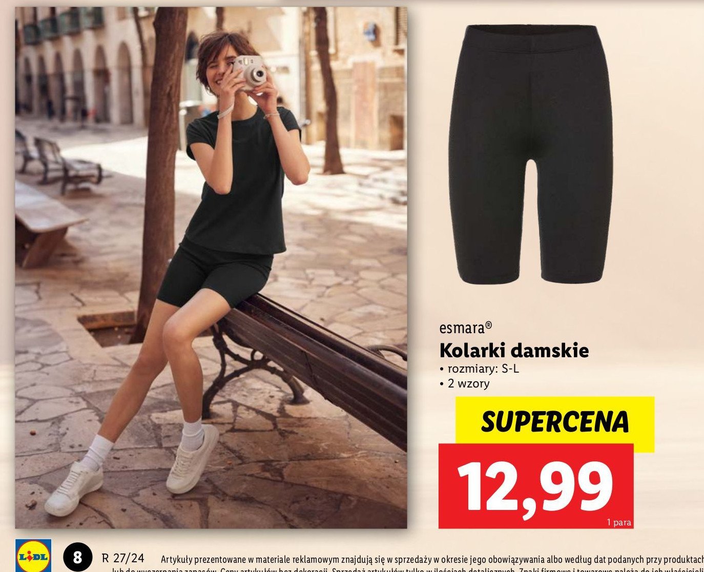 Kolarki damskie s-l Esmara promocja